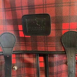 1990’s American Girl Molly’s Plaid Satchel, by Pleasant Co.